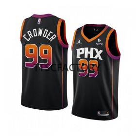Phoenix Suns Trikot Jae Crowder 99 Nike 2022-23 Statement Edition Schwarz Swingman - Herren